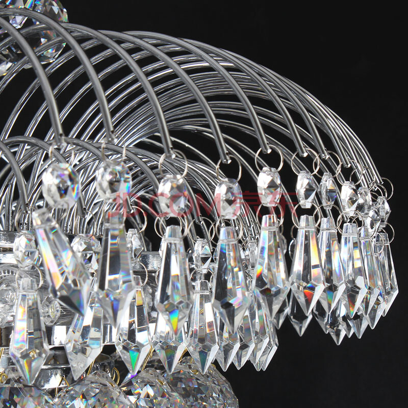 凱帝照明KD-D3018 奢華水晶吊燈點亮現(xiàn)代客廳與餐廳