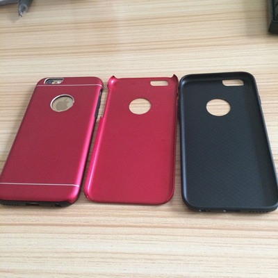 工廠直銷蘋果6金屬TPU二合一保護殼 品質(zhì)與性價比的完美結(jié)合